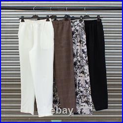 Vintage Women's Poly Cotton Elasticated High Waist Trouser Wholesale 45kg BALE