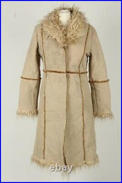 Vintage Women's Sheepskin Warm Winter Coats Wholesale Job Lot X5 -Lot741