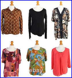 Vintage Womens Tops Blouses Shirts 90s Retro Job Lot Bulk Wholesale x35 -Lot432