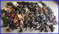Vintage womens boots wholesale // job lot // bulk 40 pairs