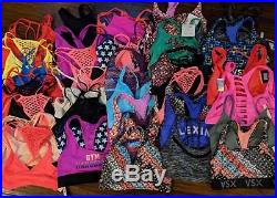 Vs Victoria Secret Wholesale Lot Sport Bra 39 Pc Vsx Pink Nwt Authentic $750