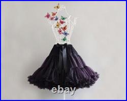 WHOLESALE JOB LOT 9 x NEW WOMENS BLACK TUTU SKIRTS ONE SIZE