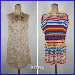 WHOLESALE JOBLOT X20 Vintage retro dresses 70s 80s 90s Lot1