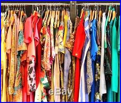 WHOLESALE/JOBLOT vintage clothing mainly 80s/90s womens almost 200 items £1 each