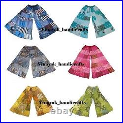 Wholesale 10 PC Rayon Patchwork Wide Leg Hippie Boho Gypsy Palazzo Pants Trouser