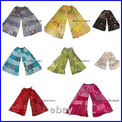 Wholesale 15 PC Rayon Patchwork Wide Leg Hippie Boho Gypsy Palazzo Pants Trouser