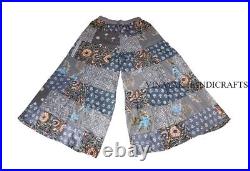 Wholesale 15 PC Rayon Patchwork Wide Leg Hippie Boho Gypsy Palazzo Pants Trouser