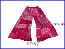 Wholesale 15 PC Rayon Patchwork Wide Leg Hippie Boho Gypsy Palazzo Pants Trouser