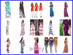 Wholesale 20 Bohemian Dresses e maxi sundress beach dress vacation dress halter