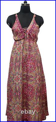 Wholesale 20pc Indian Gypsy Hippie Silk Maxi Sundress Gypsy Indian Beach Wear