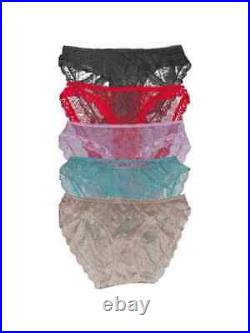 Wholesale 300 Sexy Basics Women's Nylon Lace Bikini Panties, Assorted Colors