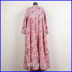 Wholesale 5 Pcs Indian Women's Pregnancy Cotton Printed Maxi Dress Bohemian Gown