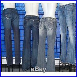 Wholesale Anonamé ladies Denim Jeans assortment 100pcs. Anonameblue1