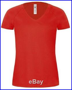Wholesale Clearance Bulk Joblot 100 x New Ladies Fitted B&C T Shirts 5 colours