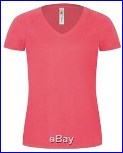 Wholesale Clearance Bulk Joblot 100 x New Ladies Fitted B&C T Shirts 5 colours