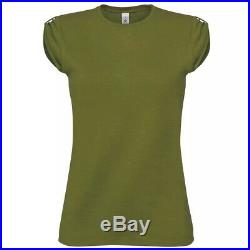 Wholesale Clearance Bulk Joblot 300 x New Ladies Fitted B&C T Shirts 5 colours