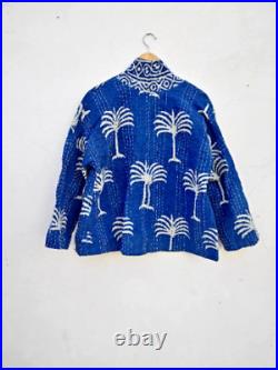Wholesale Indian Handmade Kantha Jacket Women Winter Wear Ethnic Coat Reversible