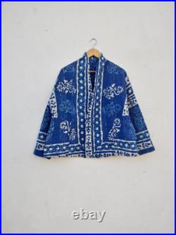 Wholesale Indian Handmade Kantha Jacket Women Winter Wear Ethnic Coat Reversible