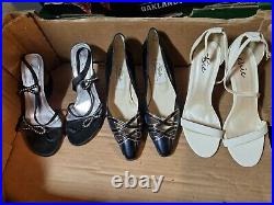 Wholesale Job Ladies Shoes Branded Designer over 100 used pairs business closed