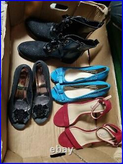 Wholesale Job Ladies Shoes Branded Designer over 100 used pairs business closed
