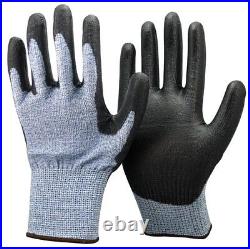 Wholesale Job Lot 120 Pairs of Unisex Black & Blue Cut Resistant Level 5 Gloves