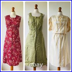 Wholesale Job Lot #A 48 x 70s 80s Floral Stripe Summer Shirt Dresses A Grade