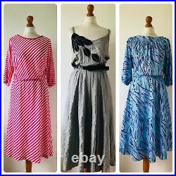 Wholesale Job Lot #B 48 x 70s 80s Floral Stripe Summer Shirt Dresses A Grade