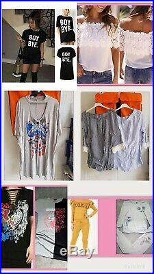 Wholesale Job Lot Womens Clothes And Shoes Brand New Selling Due To Shop Closure