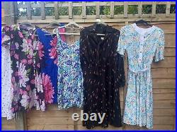 Wholesale Job Lot of 27 Vintage Dresses