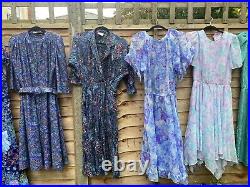 Wholesale Job Lot of 27 Vintage Dresses