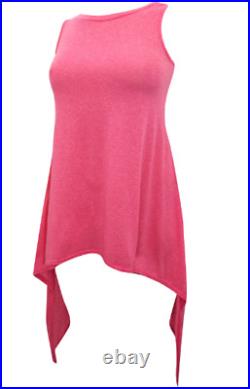 Wholesale Job Lot of 35 x Ladies Amy K Pink Linen Blend Long Tunic Top BNWT
