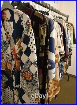 Wholesale Job Lots Of 25 Women Vintage Retro Shirts Blouses Good Condition 1free