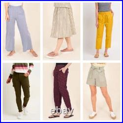 Wholesale Job lot of 11 Ladies Brakeburn Mixed Bottoms Trousers, Shorts, Etc