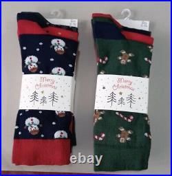 Wholesale Joblot Christmas Socks 300 Pairs Gift Novelty Re Sale Xmas Present Dad