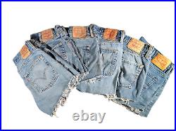 Wholesale/Joblot Levis Womens Shorts High Waisted Hotpants Levi Grade B/C x20