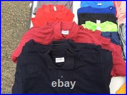 Wholesale Joblot New Mens Polo and round neck t shirts 140 items