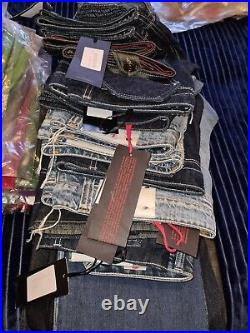 Wholesale Joblot Of Womens Clothes X 40 T-shirt Tops & Jeans Italian Designers