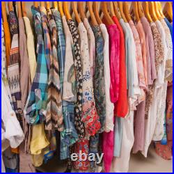 Wholesale Joblot Used Second Hand Clothes 10 KG Womens Mixed Parcel Creme Grade