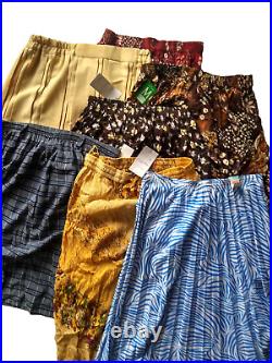 Wholesale Joblot womens skirts elastic waist, full length