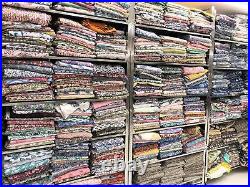 Wholesale Lot 10 Cotton Hand Block Print Women's Short Top Kurti Blouse India