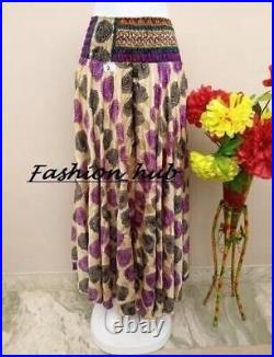 Wholesale Lot 10 Pcs Vintage Sari Printed Boho Gypsy Palazzo Pants Trousers