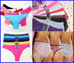 Wholesale Lot 100 500 1000 pcs Women Thongs G-strings Panties Underwear New O/S