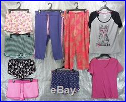 Wholesale Lot 100 Assorted Sleep Tops bottoms Pajamas Sleepwear Women Mixed Sz