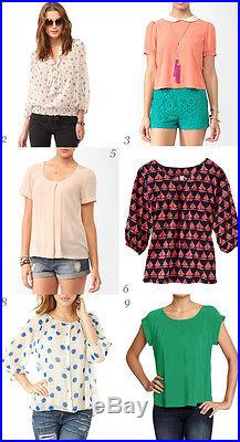 Wholesale Lot 101 Pcs Womens Mixed Apparel Clothing Tops Skirts Lingerie S M L