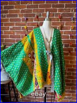 Wholesale Lot 10Pc Vintage Kantha Hand Made Cotton Long Jacket Indian Women Coat