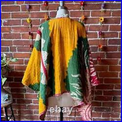 Wholesale Lot 10Pc Vintage Kantha Hand Made Cotton Long Jacket Indian Women Coat