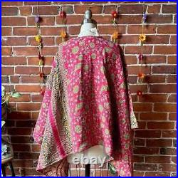 Wholesale Lot 10Pc Vintage Kantha Hand Made Cotton Long Jacket Indian Women Coat