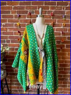 Wholesale Lot 10Pc Vintage Kantha Hand Made Cotton Long Jacket Indian Women Coat