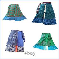 Wholesale Lot 20 PC Indian Vintage mini skirt Women Printed Bohemian skirt