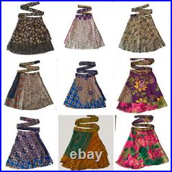 Wholesale Lot 20 PC Indian Vintage mini skirt Women Printed Bohemian skirt